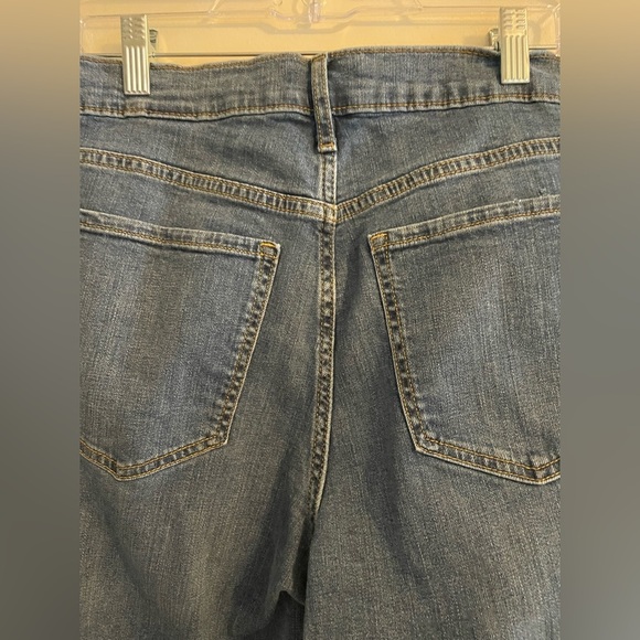 Banana Republic High Rise Straight Blue Jean Size 31/12 - Picture 10 of 15